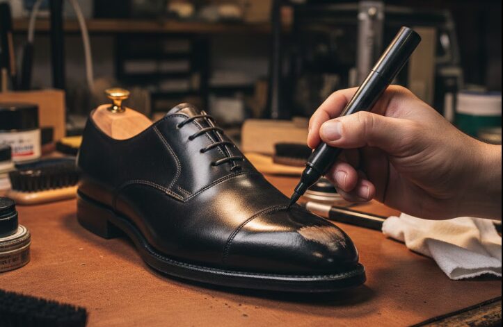 100均で革靴を黒に染める失敗しない具体的な手順