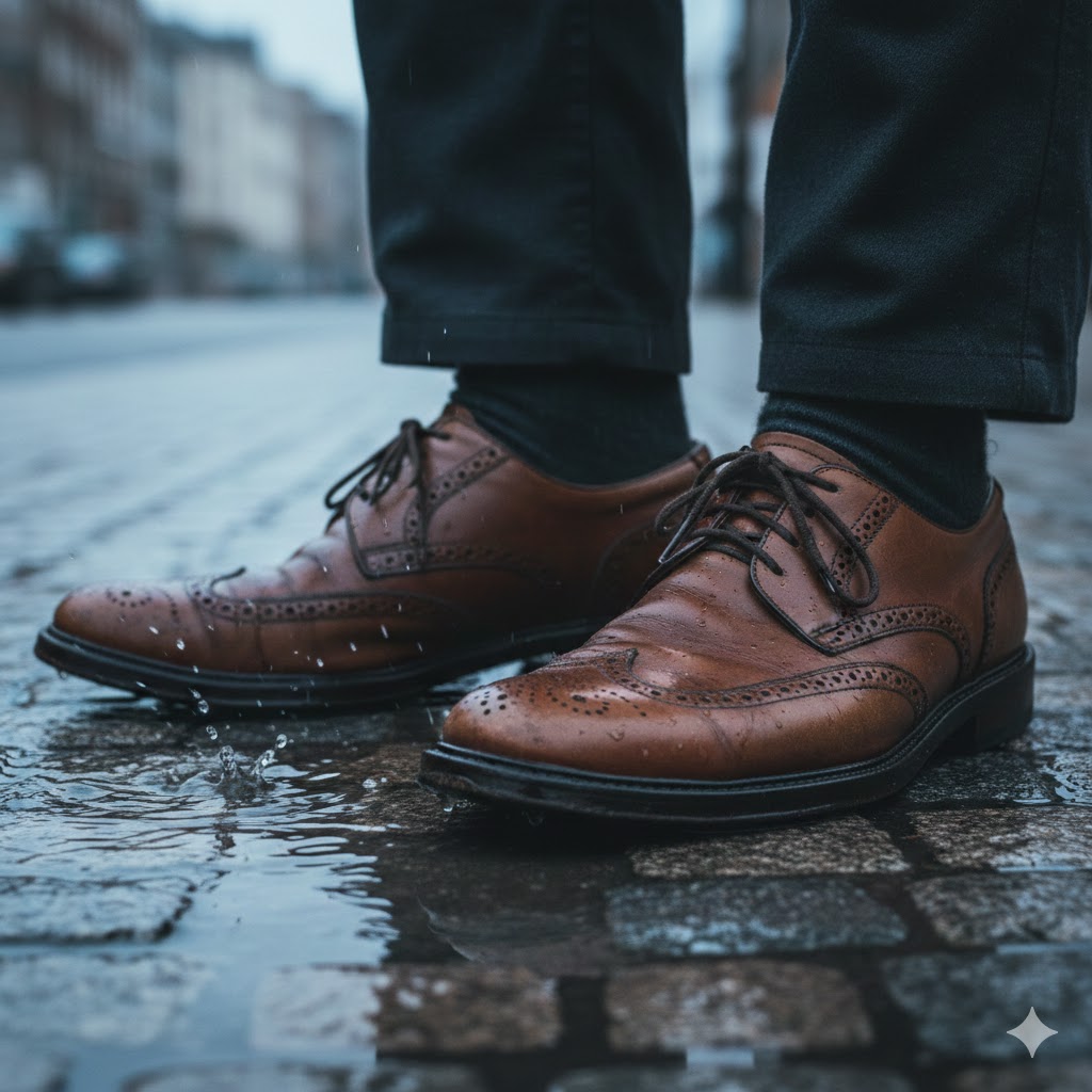 靴の乾燥機で革靴が痛むのを防ぐ正しい乾かし方