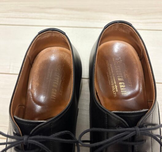 4年履き込んだオデッサの経年変化